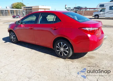 2018 Toyota Corolla Le из США, поврежденный, VIN 2T1BURHE0JC971721